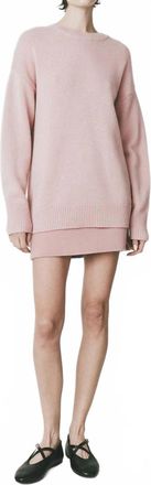 Sophie Rue Mirabeau Mini Skirt In Rose