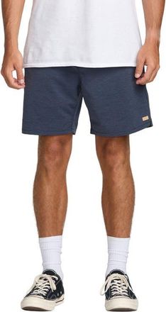 Billabong Surftrek Transit Elastic Waist Hybrid Shorts in Navy at Nordstrom, Size Xx-Large