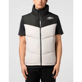 Plein Sport Short Vest Men in Beige at Nordstrom, Size Xxx-Large