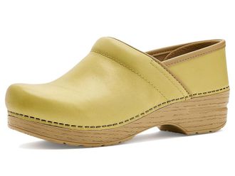 Dansko Professional Womens Clog Shoes Lemonade : EU 43 (US Mens 9.5-10 - Womens 12.5-13) Regular, Leather