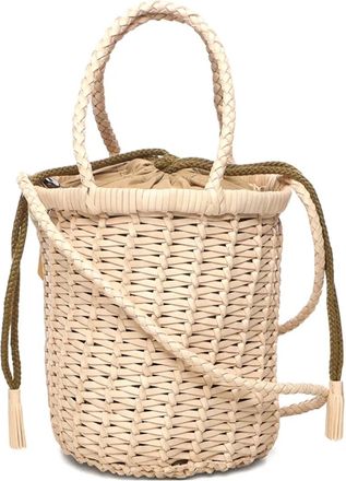 Dragon Diffusion drawstring shoulder bag - Neutrals