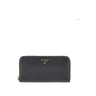 Prada Saffiano leather zip-around wallet Woman One Size