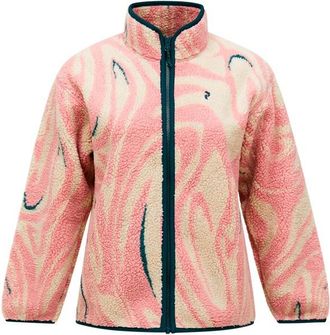 Peak Performance Graphic Pile Jacket Fleecejacke f&uuml;r Damen | rosa