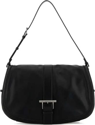 Alexander McQueen Large T-Bar Messenger Bag - Mens - Calf Leather/Canvas