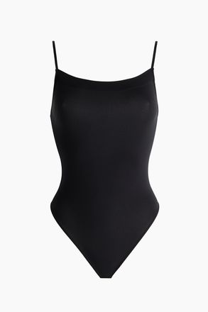 H&M Nahtloser Tangabody - Schwarz