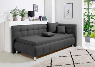 Maintal Polsterliege »Malea« mit Bettkasten, in 3 Breiten, Federkern- oder Bonnellmatratze wählbar