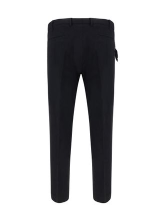 Pantaloni Torino Virgin Wool Trousers - Black