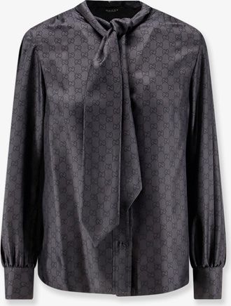 Gucci Camicia Gucci Primavera in seta GG - GUCCI - gender_Woman