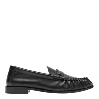 Saint Laurent Schoenen, Heren, Zwart, 43 1/2 EU, Leer, Le Loafer 15 Mocassin