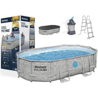 Bestway Power Steel Swim Vista Piscina Met&aacute;lica 7250l