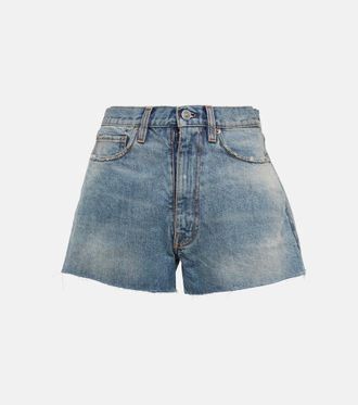 Maison Margiela Distressed denim shorts