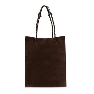 Jil Sander Tangle Tote Bag - Dames - Shoppers - Bruin - ONE Size - Leer - Tassen