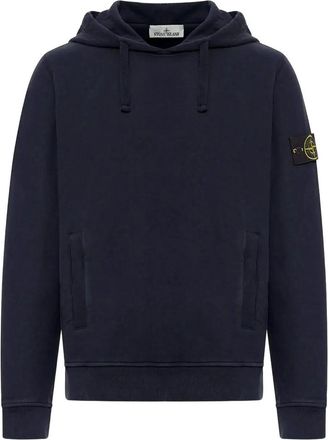 Stone Island Brushed Organic Cotton Fleece Hoodie