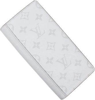 Louis Vuitton Pre-owned Wallets, male, White, Size: ONE SIZE Pre-owned Taigarama Long Wallet (Bi-fold)