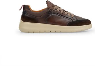 Ambitious Hover Comfort Sneaker - Heren - Sneakers - Bruin - 46 EU - Leer - Schoenen