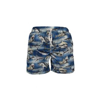 Palm Angels Uomo, Costumi da bagno, Blu, L, new