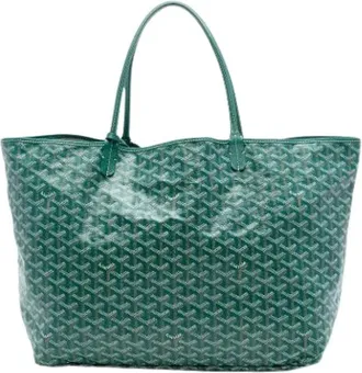 Goyard Pre-owned Tote Bags, female, Green, Size: ONE SIZE Pre-owned Fabric Tote