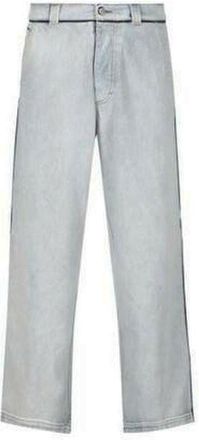 Maison Margiela Jeans in denim a gamba larga Maison Margiela