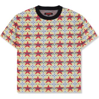 Pleasures Tabs Cotton Jacquard T-Shirt in Black Multi at Nordstrom, Size Xx-Large