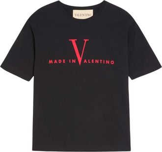 Valentino Black Logo T-Shirt