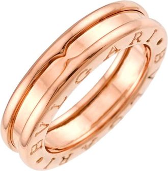 Bulgari Pink Gold (18K) Band Ring (Pre-Owned)