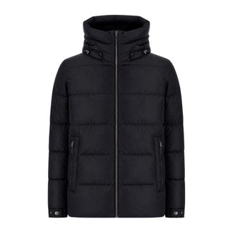 Herno Chaqueta Acolchada con Capucha - Jackets - Hombre - Negro - 2XL