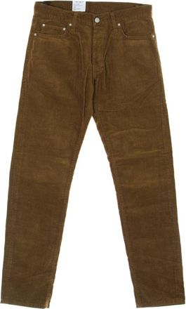 Carhartt Work in Progress Slim-Fit Tobacco Rinsed Lange Broek - Heren - Slim Fit Broeken - Bruin - W28 L32 - Katoen - Broeken
