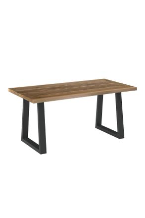 ambia GARDEN Loungetisch, Akaziefarben, Holz, Metall, Akazie, vollmassiv, rechteckig, 115x45x60 cm, FSC 100%, wetterfest, Gartenmöbel