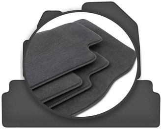 OEM Alfombrillas Premium Para Citro&euml;n C5 Iii X7 Liftback, Sedan, Station Wagon, Tourer (2008-2017)