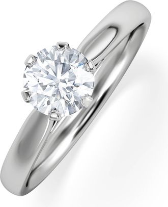 The Diamond Store Certified 0.70CT Chloe High Platinum Engagement Ring E/VS2