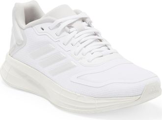adidas Duramo Athletic Sneaker in White/Zero Met./Grey at Nordstrom Rack, Size 10