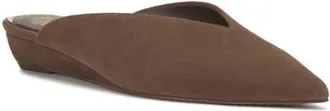 Vince Camuto Vinia Pointed Toe Wedge Mule in Toasted Taupe at Nordstrom, Size 8.5