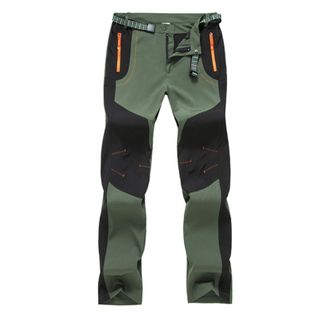 Generic Baggy Trousers Mens Quick Dry Waterproof Outdoor Trousers Golf Trousers for Men Slim Fit Safari Trousers Work Trousers Men Stretch Fit Smart Trousers 