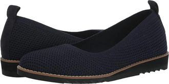 Eileen Fisher Etta Flats WomensM Midnight Almond Toe Slip On HTAT1133