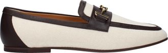 Tod's Tods Mujers Mocasines Tejido Beige/Marr&oacute;n