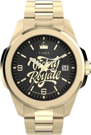 Timex X Fortnite Essex Quartz Black Dial Mens Watch TW2Y47200