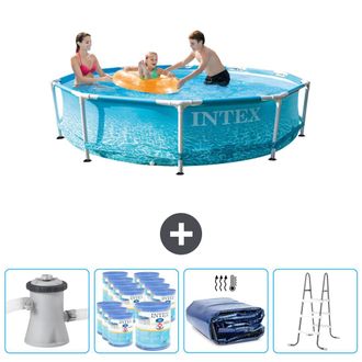 Intex Piscina Con Estructura Redonda - 305x76 Cm - 7-piezas Scb95