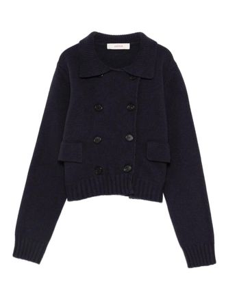 Jucca double-breasted pocket cardigan - Blue
