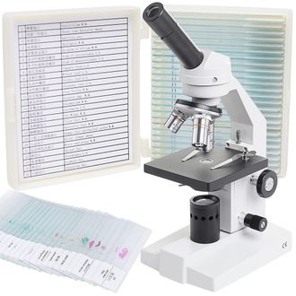 OEM Microscopio Biol&oacute;gico Monocular Techrebal Bm One 400x + 25 Muestras