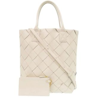 Bottega Veneta Pre-owned Tote Bags, female, Beige, Size: ONE SIZE Pre-owned Intrecciato Tote Bag