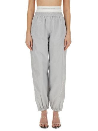 Alexander Wang Polyester Athletic Joggers - Gray
