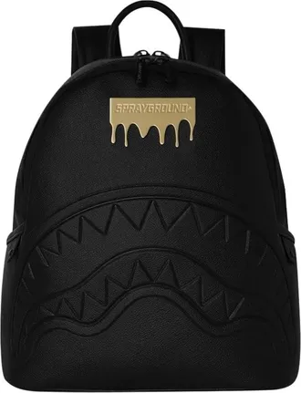 Sprayground Sprayground, Tassen, unisex, Zwart, ONE Size, Big Backpack Gold Brick Lux Savage Backpack