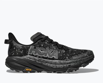 Hoka One One Womens Speedgoat 6 Gtx Shoe In Black/outer Orbit