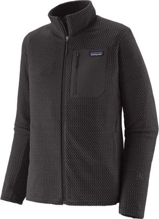 Patagonia R1 Air Jacket Fleecejacke für Herren | grau/schwarz