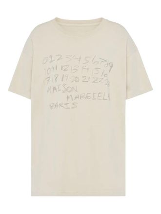 Maison Margiela Numerical Cotton T-Shirt