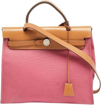 Herm&egrave;s Pre-owned Borsa a Spalla Herbag 31 - - Pre-owned - Donna - Rosa - ONE SIZE