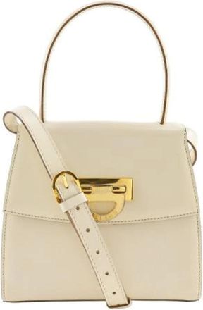 Celine Pre-owned Handbags, female, White, Size: ONE SIZE Pre-owned Vintage Handbag