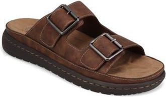 Dockers Santorini Slide Sandal in Dark Tan at Nordstrom Rack, Size 10