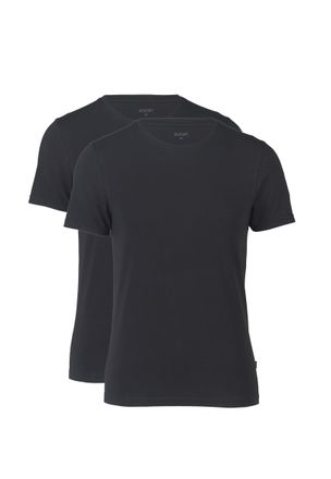 Joop T-Shirt JOOP Everyday, Herren, Gr. XXL, schwarz, Jersey, Obermaterial: 95% Baumwolle, 5% Elasthan, regular fit h&uuml;ftbedeckend, Rundhals, gerader Abschl