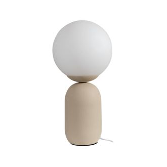 Lindby L&aacute;mpara De Mesa lennes En Blanco Vidrio - Lindby
